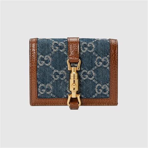 gucci jackie card case|Gucci card case women.